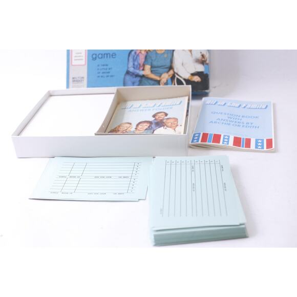 All In The Family Game, Milton Bradley, 1972, Tandem Productions, Ages 10 to - Picture 2 of 2